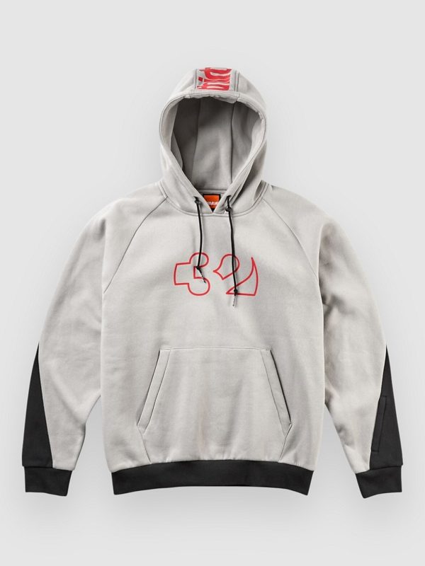 ThirtyTwo Team Tech Fleecejacke cement