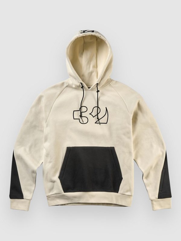 ThirtyTwo Team Tech Fleecejacke off white
