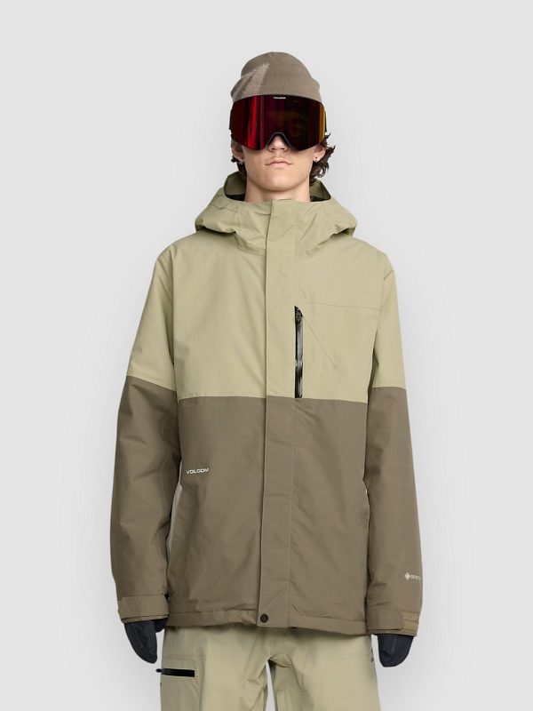 Volcom L Ins Gore Tex Jacke moss green