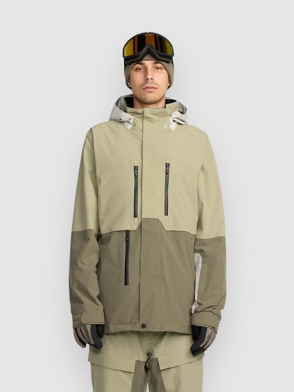 Volcom Rnge Stretch 30K Jacke moss green