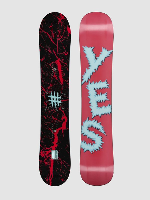 YES Airmaster Snowboard black marble