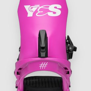 YES Rebel 2027 Snowboard-Bindung party pink