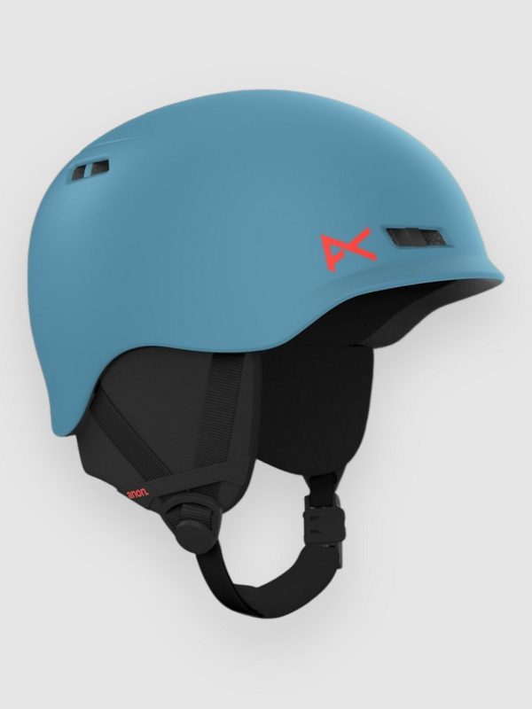 Anon Burner Kids Helm retro blue