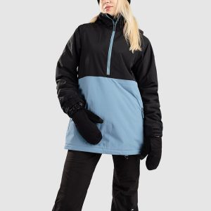 Aperture Apres Anorak caviar / blue heaven