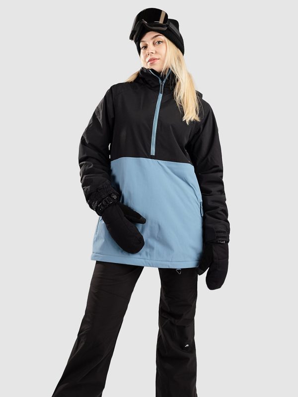 Aperture Apres Anorak caviar / blue heaven