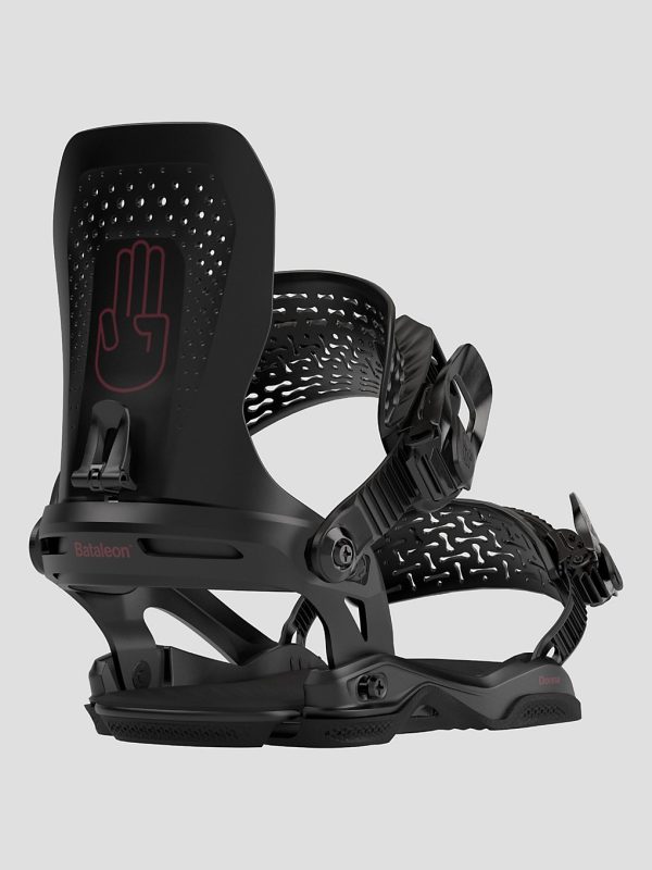 Bataleon Donna Asymwrap Snowboard-Bindung black