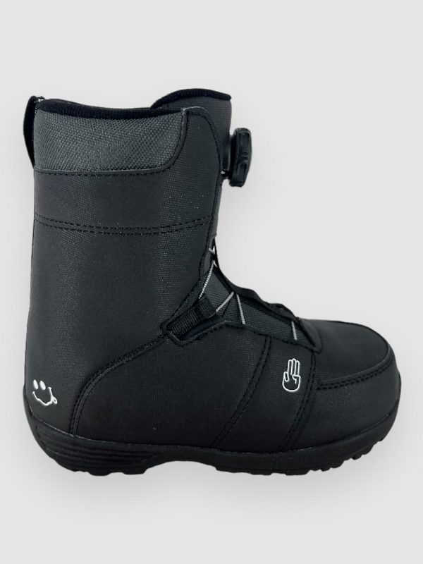 Bataleon Minishred 2027 Kids Snowboard-Boots black
