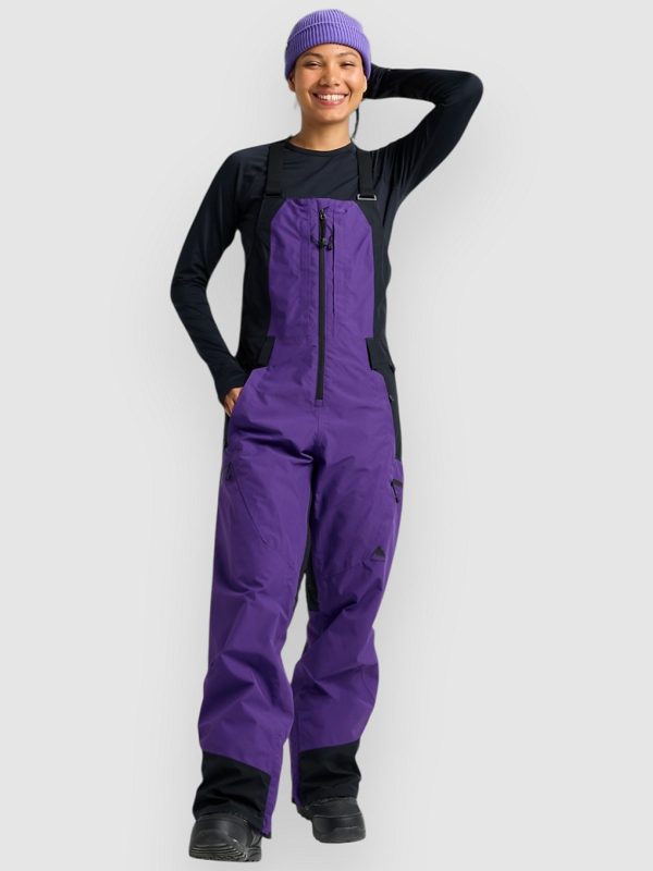 Burton Gore-Tex Reserve 2L Bib Pants prism violet / true black