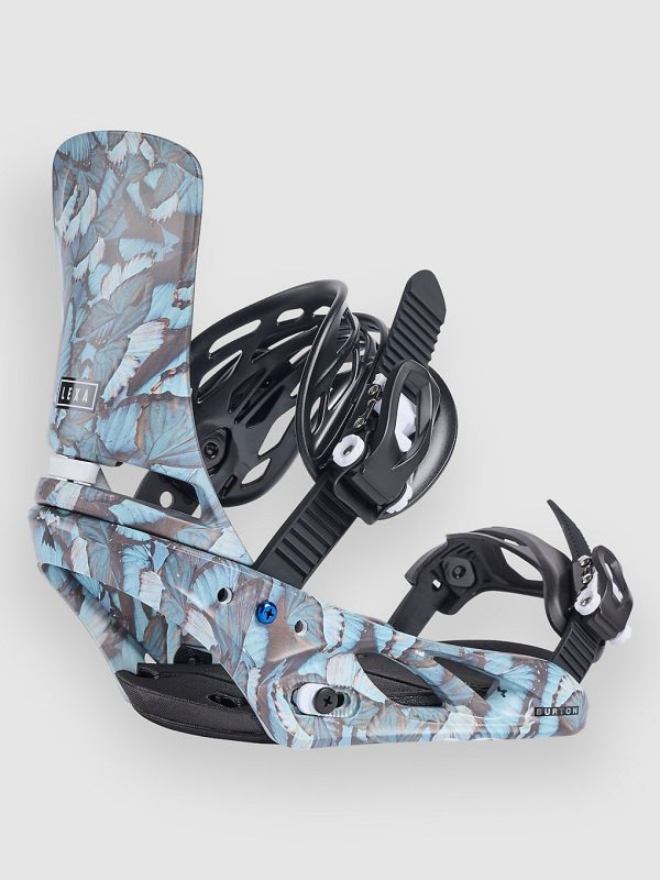 Burton Lexa 2027 Snowboard-Bindung blue butterflies