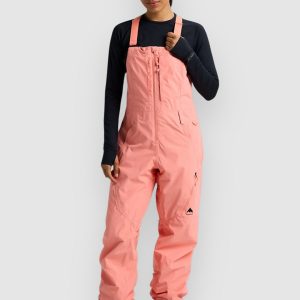 Burton Reserve 2L Bib Pants sunrise coral