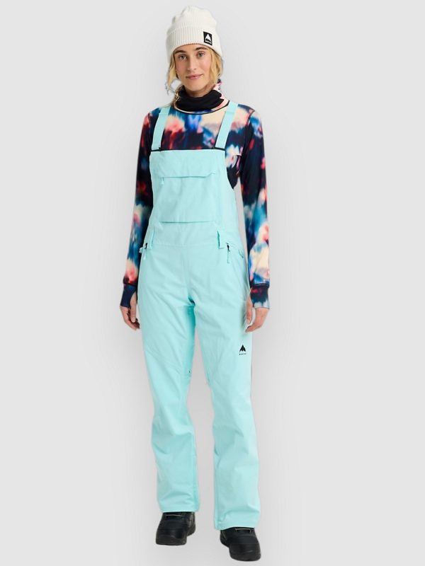 Burton Reserve 2L Slim Bib Pants light teal