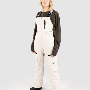 CLWR Slash Bib Bib Pants off / white