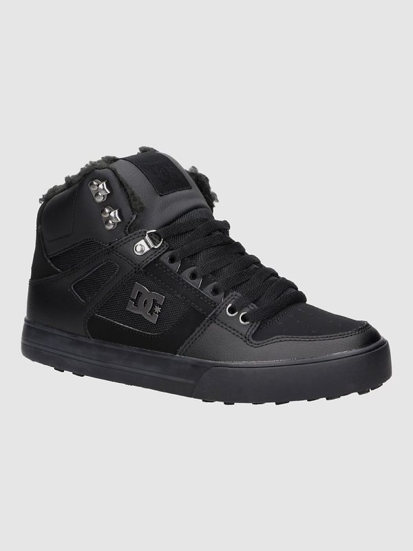 DC Pure High-Top WC WNT Schuhe Winter Schuhe black / black / black