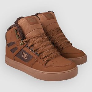 DC Pure High-Top WC Wnt Winter Schuhe brown / brown / tan