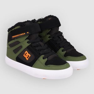 DC Pure High-Top WNT EV Sneakers olive / black