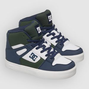 DC Rebound Hi Ev Kids Winter Shoes dc navy / green