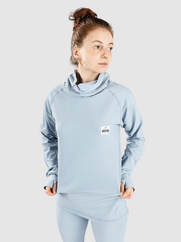 Eivy Icecold Gaiter Rib Funktionsshirt faded fog