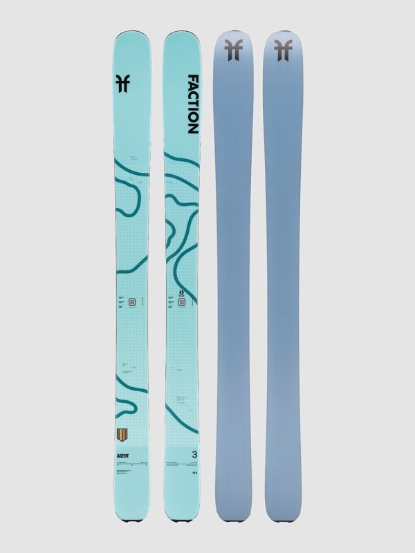 Faction Agent 3 Ice Blue 2026 Ski ice blue