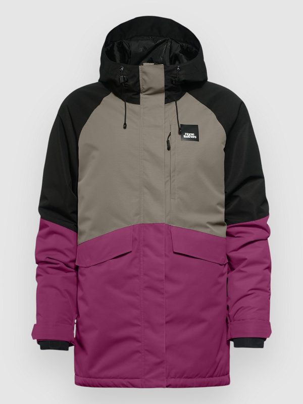 Horsefeathers Ember Jacke black / orchid