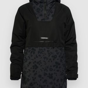 Horsefeathers Fiora Anorak floral cheetah