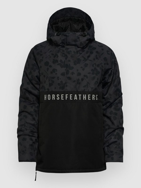 Horsefeathers Tala Anorak floral cheetah