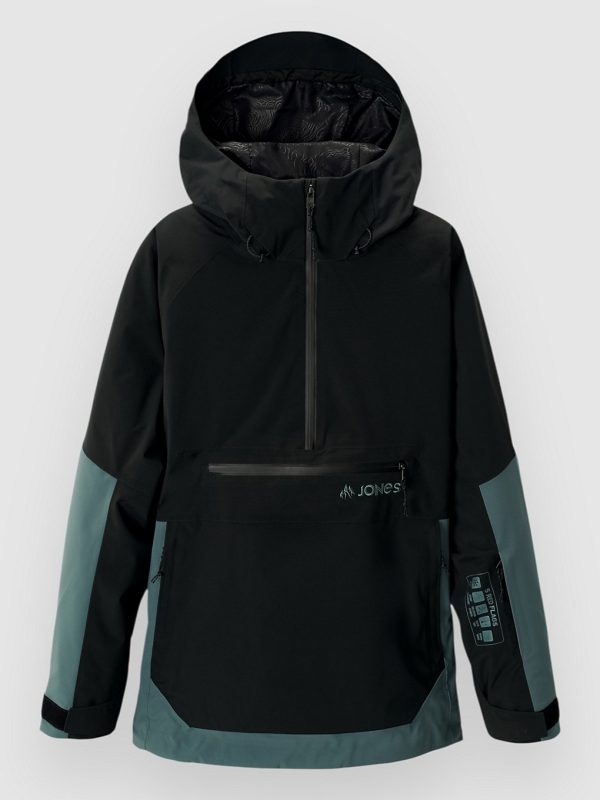 Jones Snowboards Mtn Surf Rec Anorak stealth black