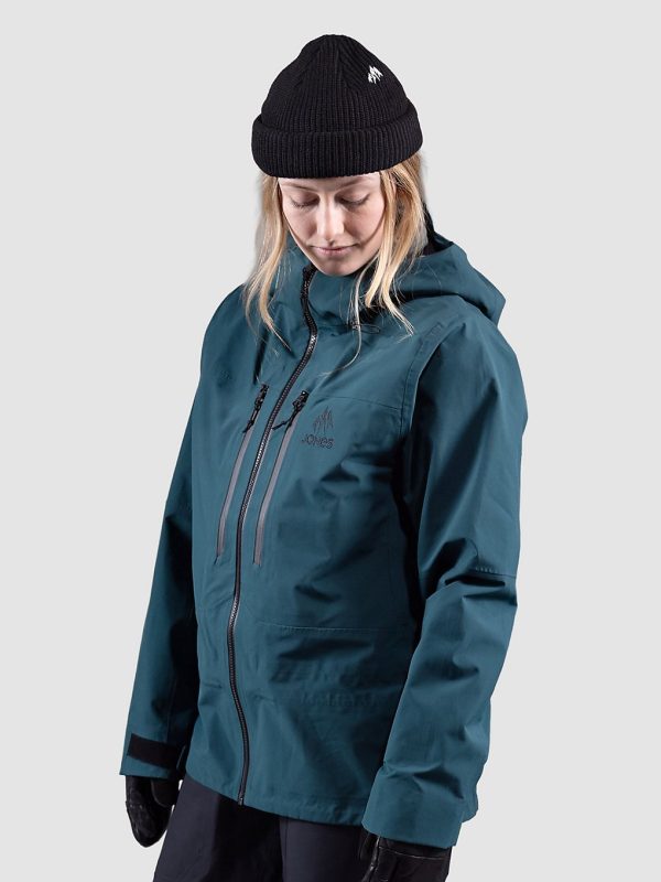 Jones Snowboards Shralpinist Str Rec Jacke pacific teal