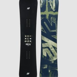 K2 Sidecar Black 2027 Kids Snowboard design