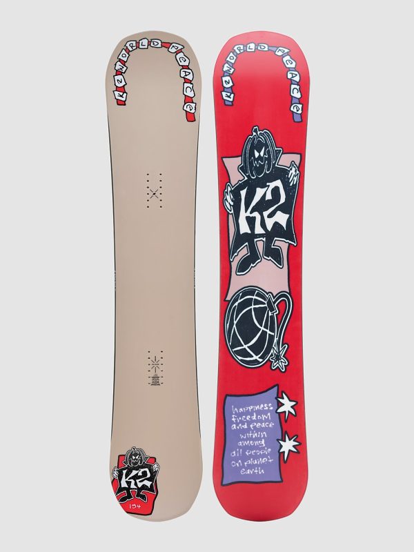 K2 World Peace 2027 Snowboard design