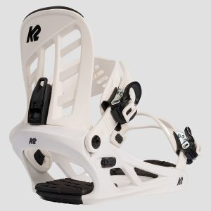 K2 You+h 2023 Kids Snowboard-Bindung white