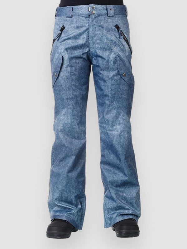 Light Barb Hose denim pattern