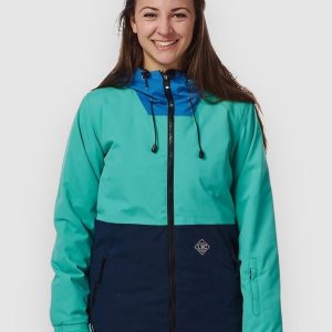 Light Lima Jacke mint / faience blue / navy