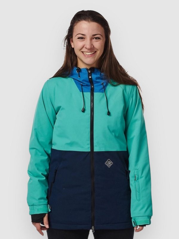 Light Lima Jacke mint / faience blue / navy