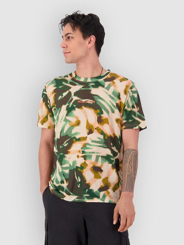 Mons Royale Icon Merino Funktionsshirt brush camo
