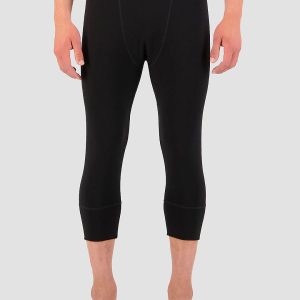 Mons Royale Merino Cascade Flex 3/4 Legging Funktionshose black