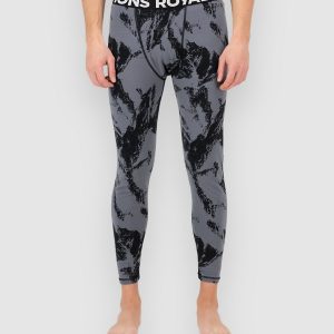 Mons Royale Merino Cascade Flex Legging Funktionshose mtn pixel grey