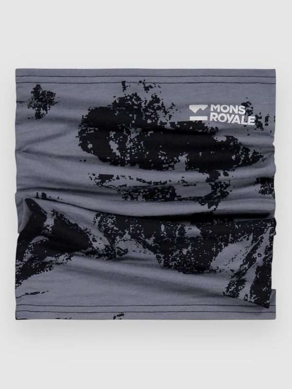 Mons Royale Merino Daily Dose Flex Tube mtn pixel grey