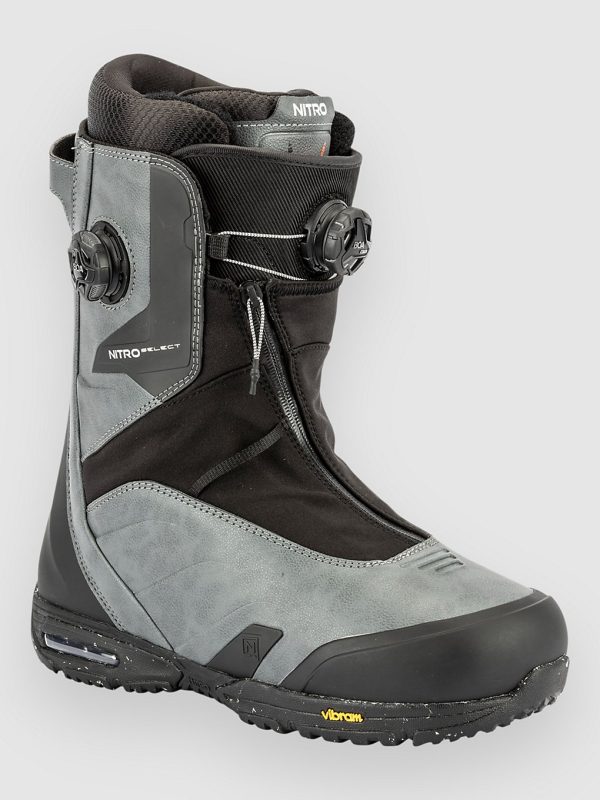 Nitro Select BOA 2026 Snowboard Boots charcoal / black