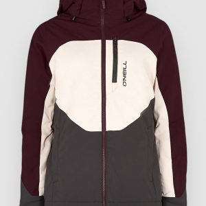 O'Neill Carbonite Jacke windsor wine colour block