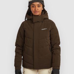 O'Neill Fwc'Cruz Hybrid Puffer Jacke coffee bean