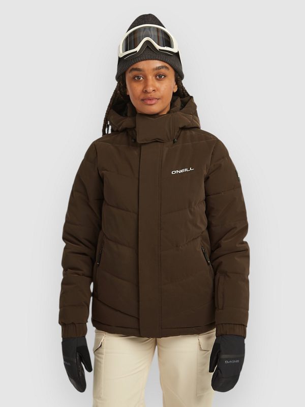 O'Neill Fwc'Cruz Hybrid Puffer Jacke coffee bean