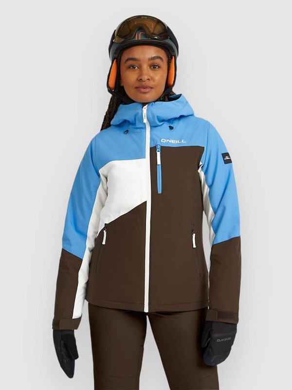 O'Neill Fwc'Cruz Triple Jacke blue poppy colour block