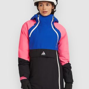 O'Neill Fwc'Play Asymmetric Jacke active blue colour block