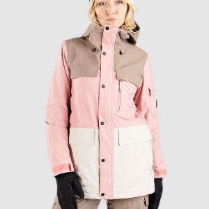O'Neill Utility Pro Hybrid Jacke genuine pink colour block