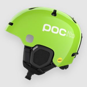POC Pocito Fornix MIPS Kids Helm fluorescent yellow / green