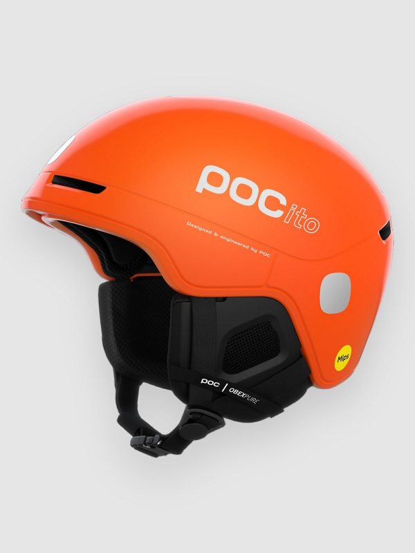 POC Pocito Obex MIPS Kids Helm fluorescent orange