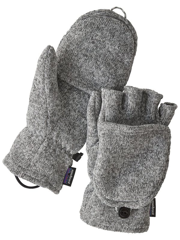 Patagonia Better Sweater Handschuhe birch white
