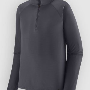 Patagonia Cap Mw Zip Neck Funktionsshirt smolder blue