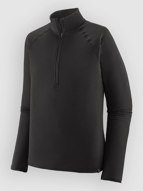 Patagonia Cap Tw Zip Neck Funktionsshirt black