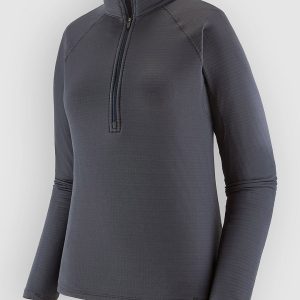 Patagonia Cap Tw Zip Neck Funktionsshirt smolder blue